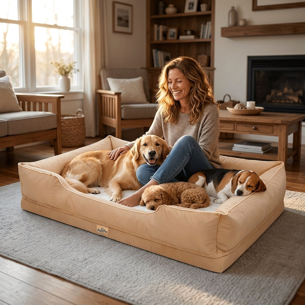 The Feizor Waterproof Orthopaedic Crate Bed